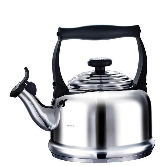 Le Creuset Traditional Stainless Steel Kettle with Fixed Whistle 2.1L